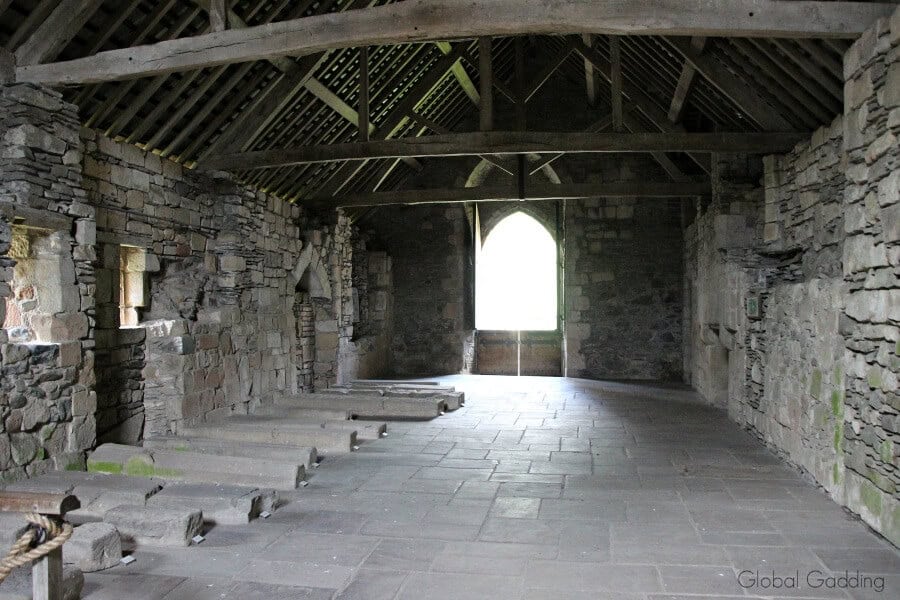 valle crucis abbey wales dormitory