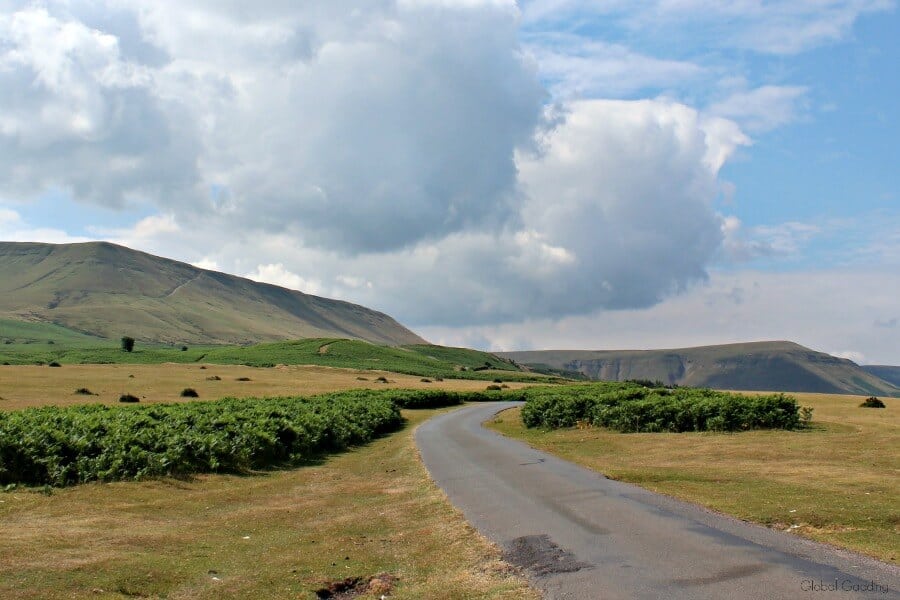 roadtrip wales brecon beacons gospel pass