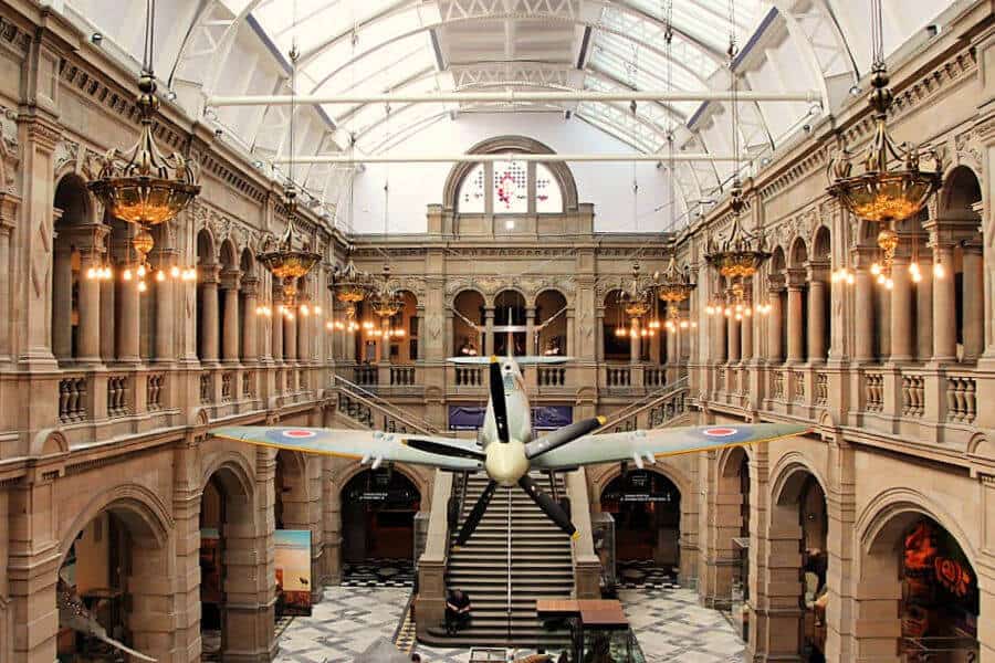 glasgow self guided tour kelvington art gallery