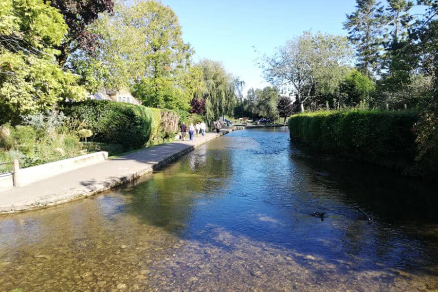 Pathway beside a river