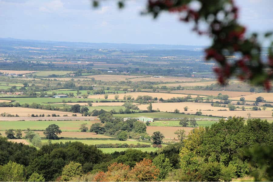One of the popular circular walks in the Cotswolds leads to Dovers Hill.