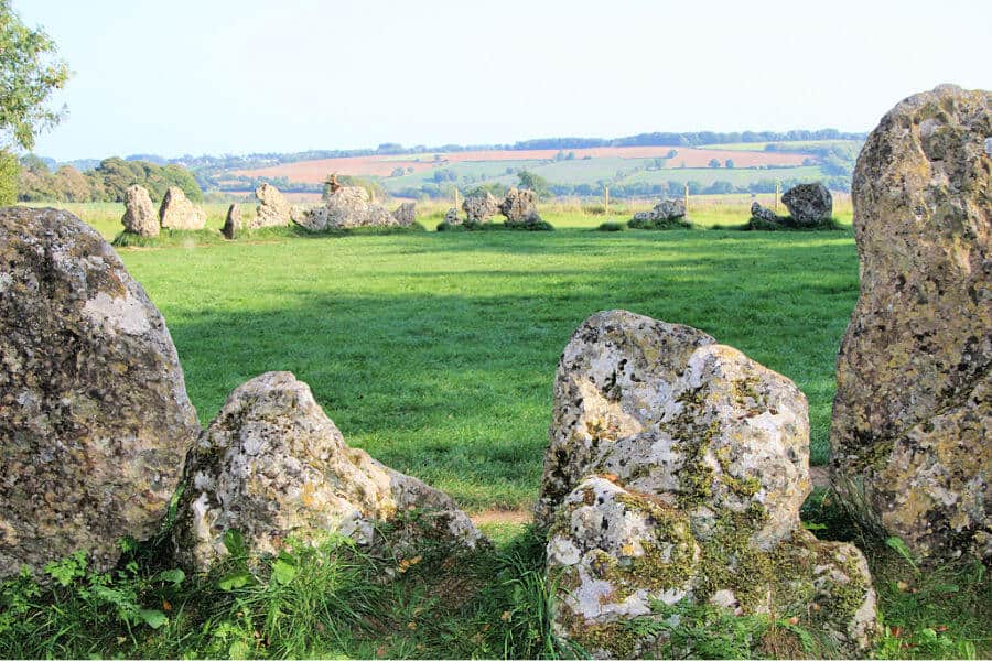 Rollright Stones is just one of the circular walks in the Cotswolds.