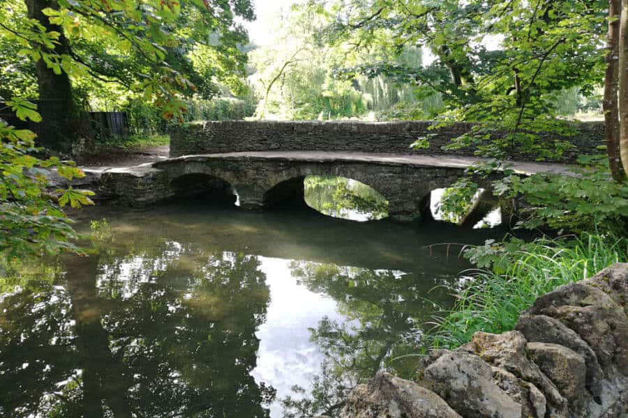 Beginning of the Castle Combe circular walk.