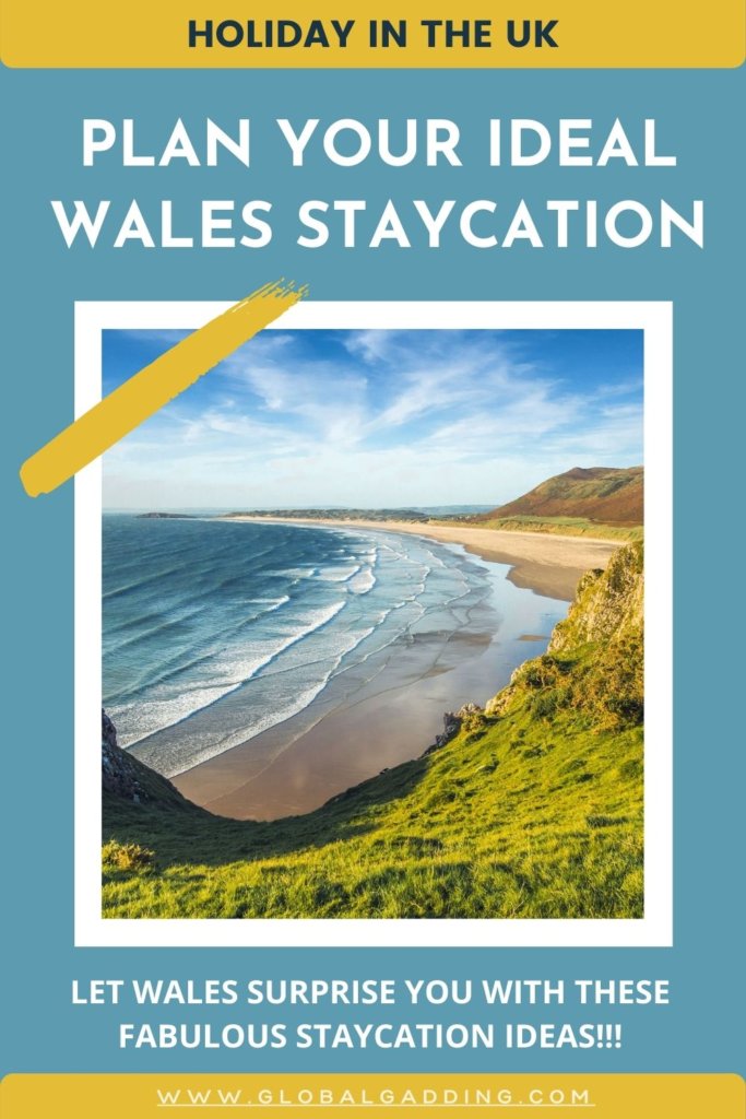 stunning beach views from Wales, UK