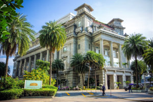 Fullerton Hotel exterior, Singapore