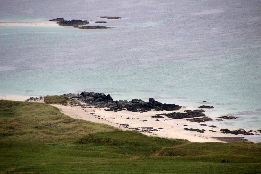 white sand beach