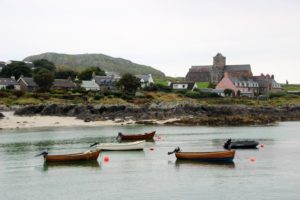 boats in a sheltered bay