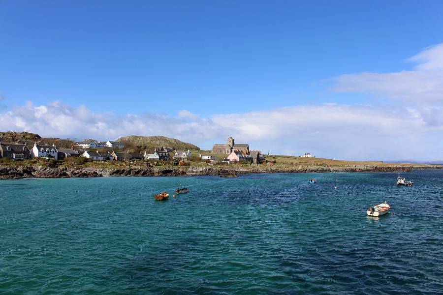 Island of Iona in Scotland
