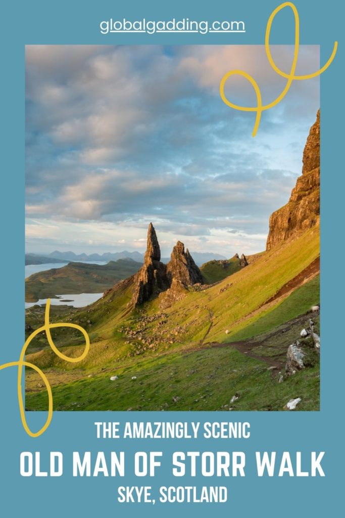 ild man of Storr walk on the Isle of Skye in Scotland