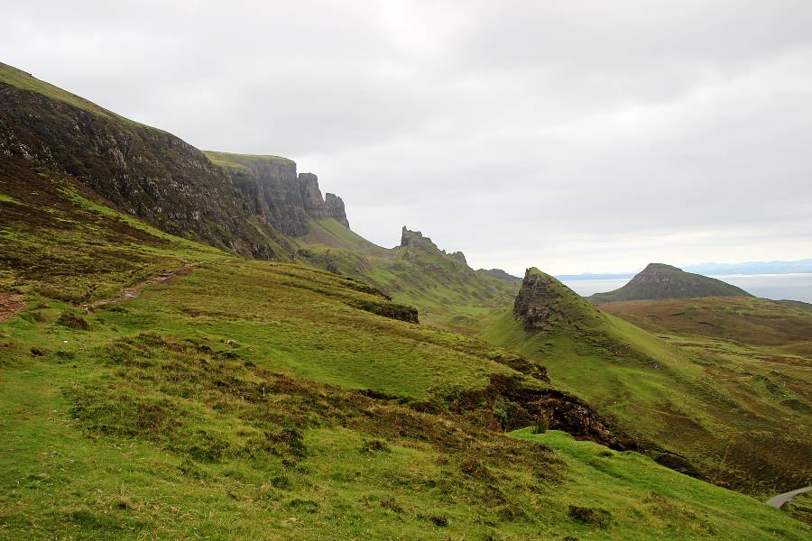 The Quiriang Range, Skye