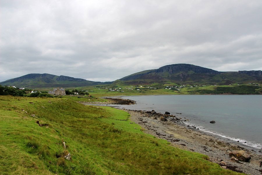 stunning An Corran Beach, Skye