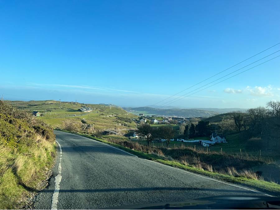 One of the best things to do in Llandudno is drive along Marine drive loop road