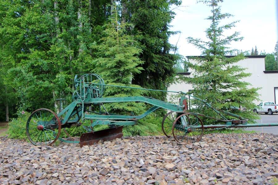 outside fountainhead antique automobile museum in Fairbanks