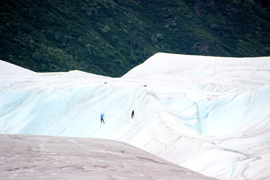 try ice climbing when you visit Alaska