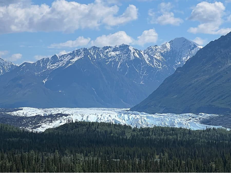 Matanuska glacier in Alaska