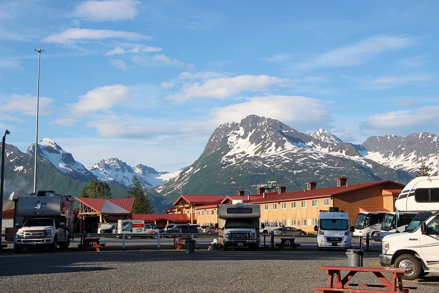 RV park in Valdez