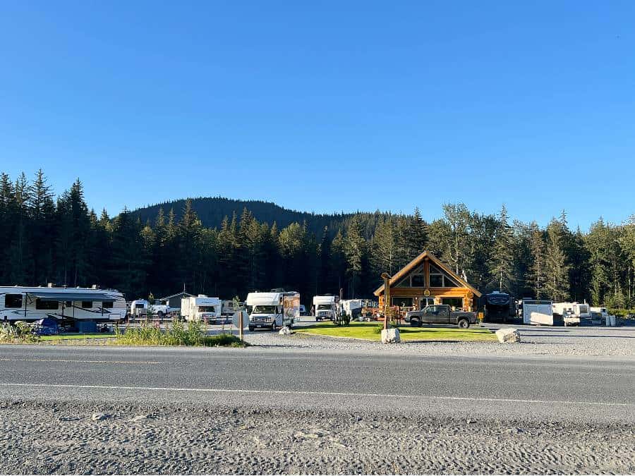 RV site in Seward