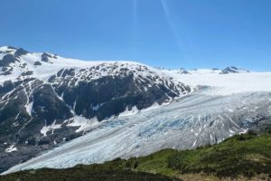 harding icefield trail views
