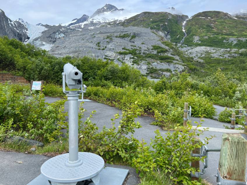 Worthington glacier trail