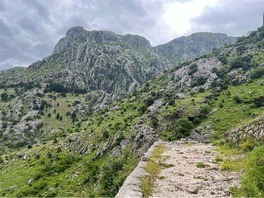 Ladder of Kotor trail