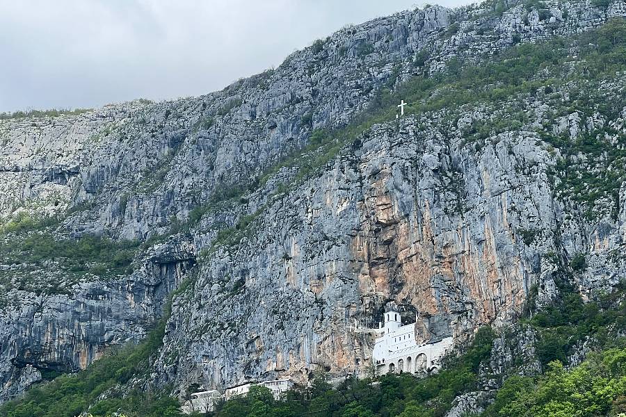 Why visit Montenegro? For architectural treasures like Ostrog Monastery.