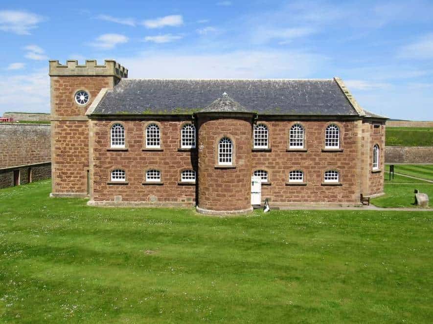Fort George Barracks in Scotland