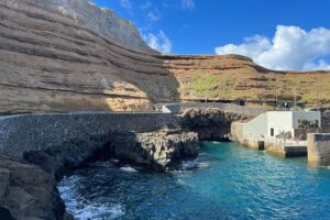 lovely promenade in Porto da Cruz, madeira
