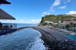 panoramic view of Ponta Do Sol in Madeira