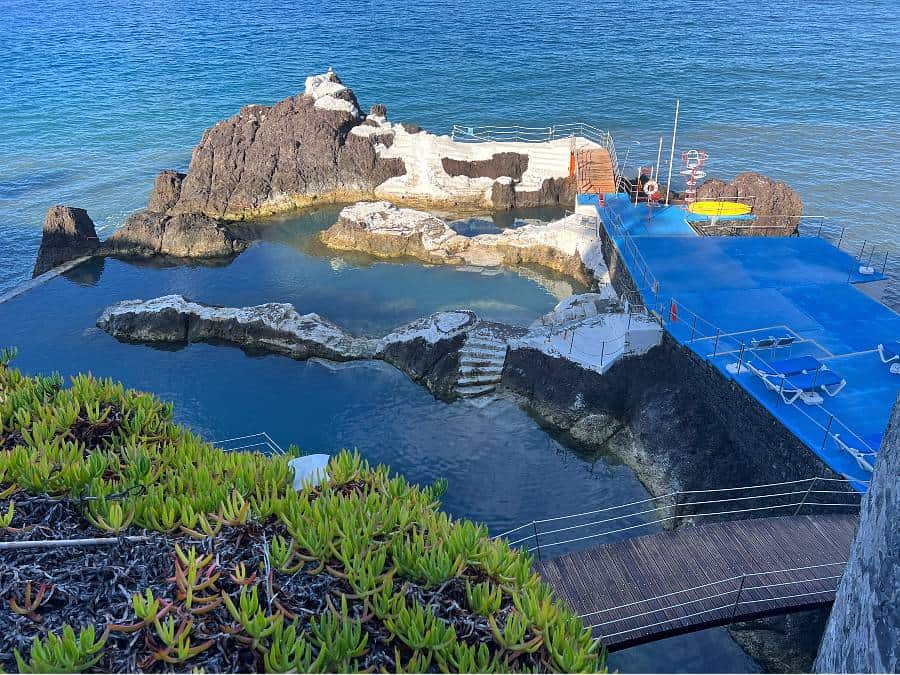 Natural pools of Doca do Cavacas