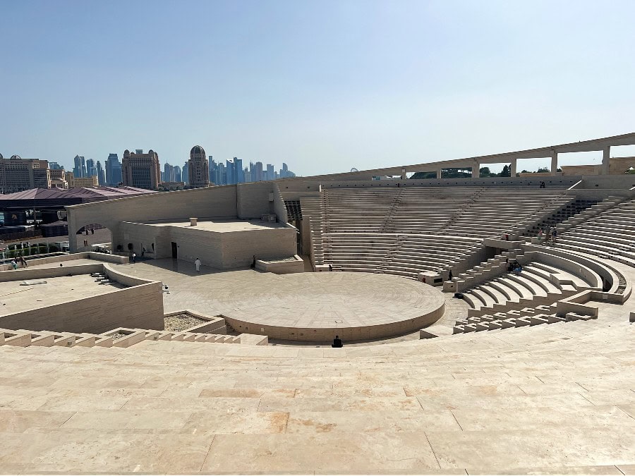 An amphitheatre in Doha