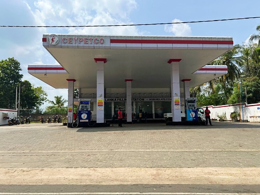 There are plenty of petrol stations to buy fuel at when you rent a tuk tuk in Sri Lanka.