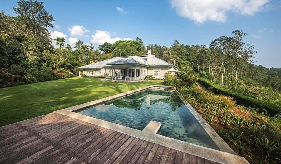A luxury hotel in Ella, Sri Lanka.
