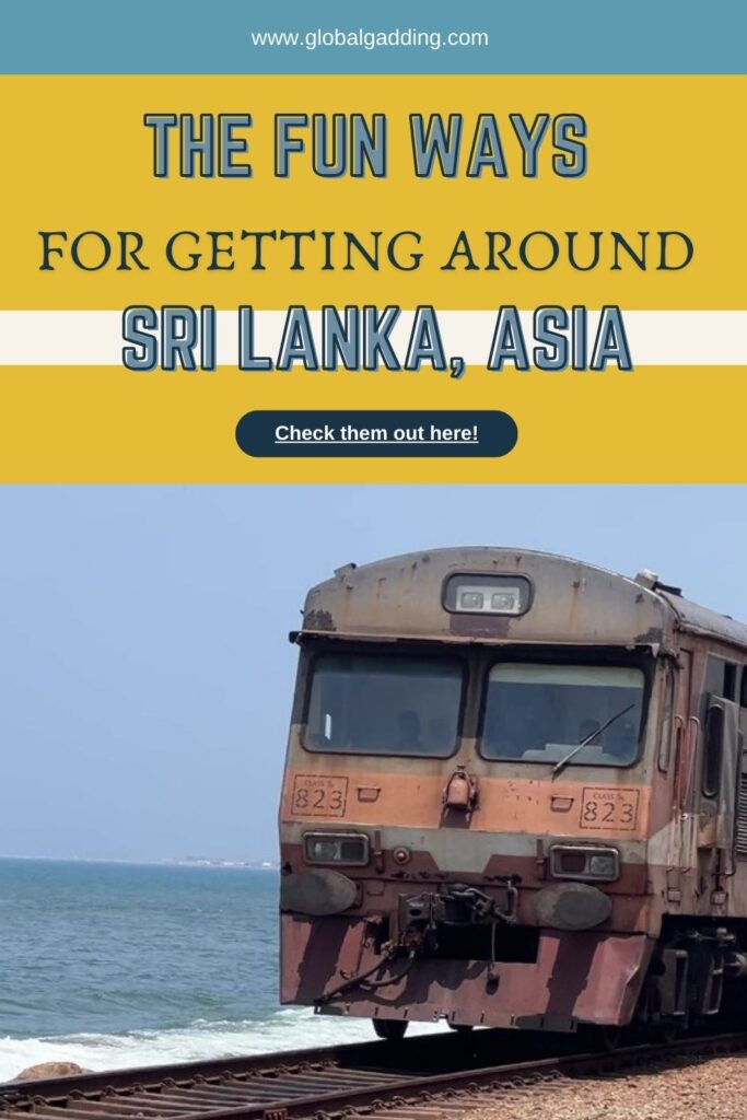 A post to explore how to get around Sr Lanka