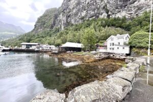 Waterfront at Geiranger Norway